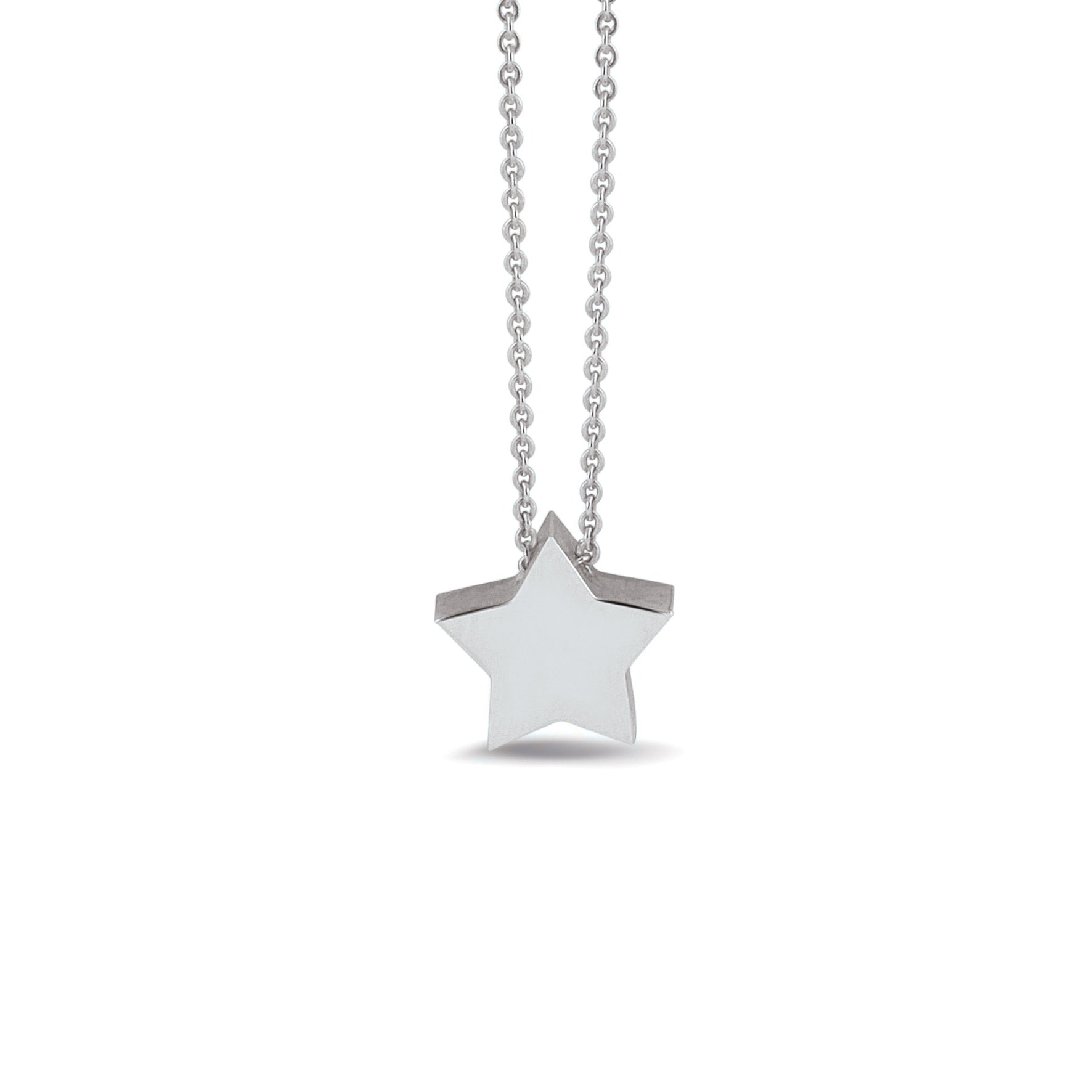 "A Star in the Sky" Mini Heart Pendant with Chain — supplier photograph