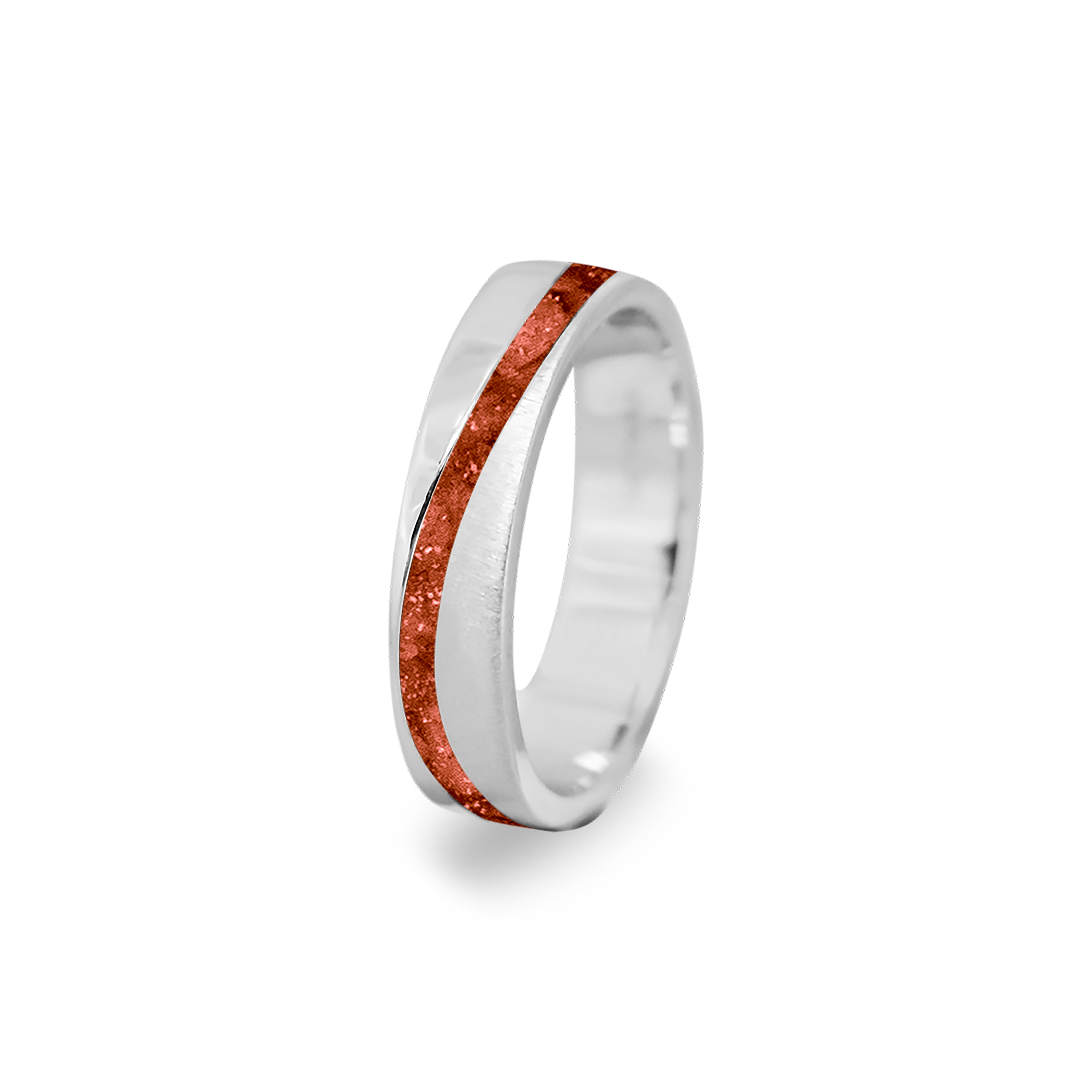 Infinite Wave Ashes Ring — supplier photograph