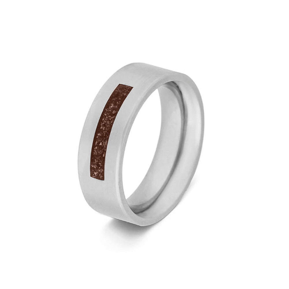 Steel Ring - One Thick Groove — supplier photograph
