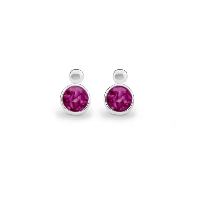 Delicate Drop Memorial Ashes Earrings