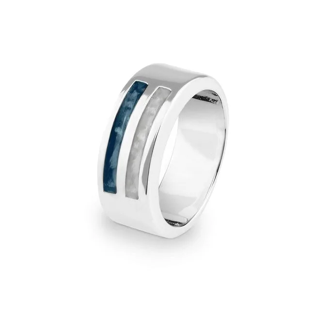 Gents Traditional Memorial Ashes Ring