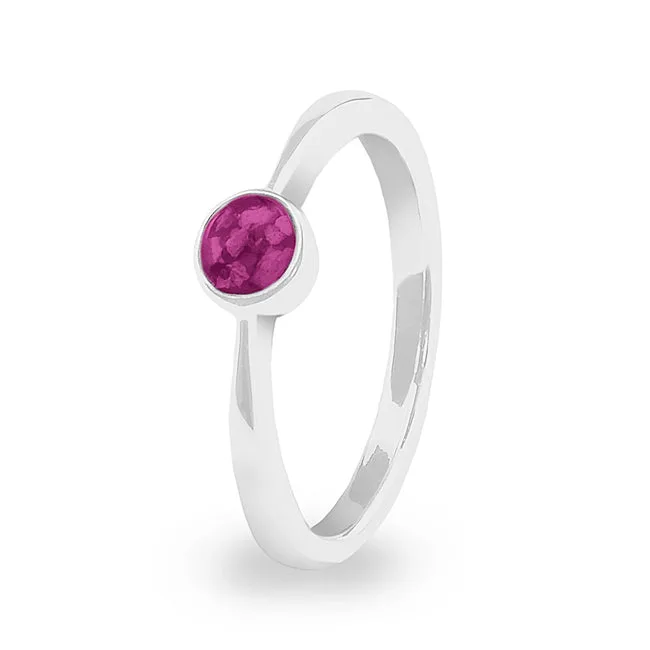 Ladies Bijou Memorial Ashes Ring