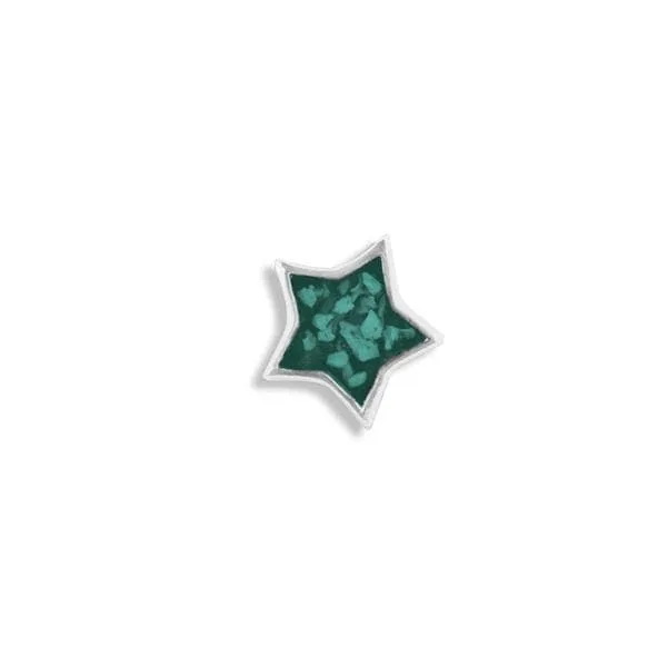 Small Star Memorial Ashes Element for Glass Locket