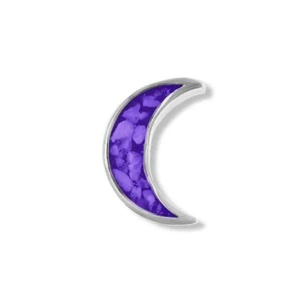 Large Moon Memorial Ashes Element for Glass Locket