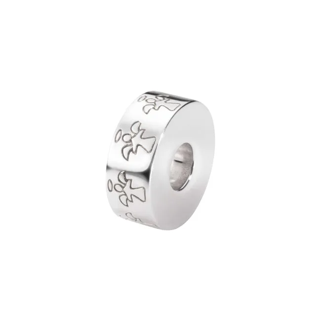  Self-fill Round Angel Memorial Ashes Charm Bead