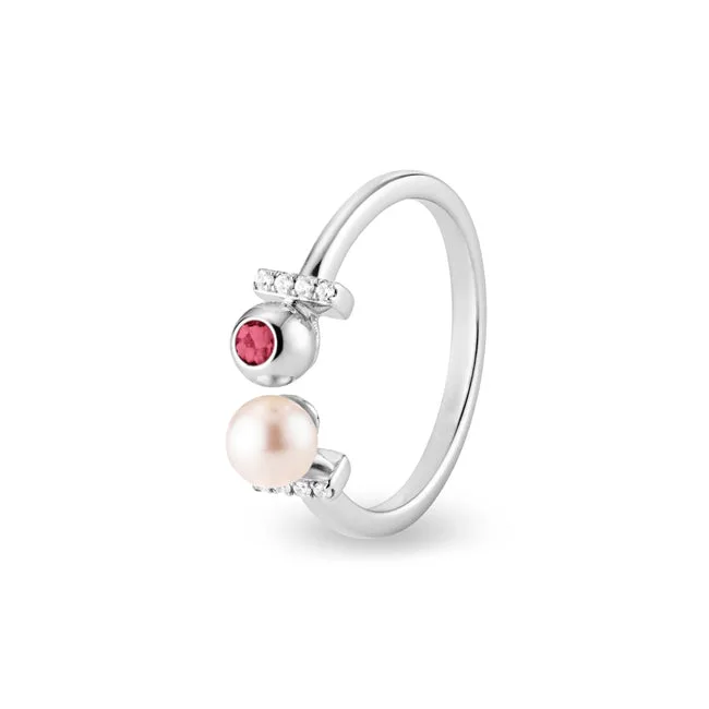 Ladies Rondure Opulence Memorial Ashes Ring