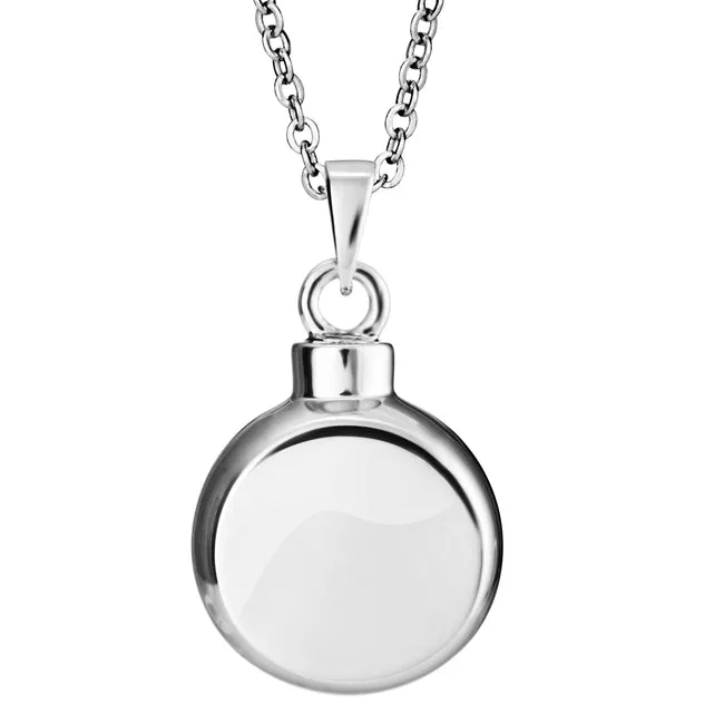 Self-fill Classic Memorial Ashes Pendant