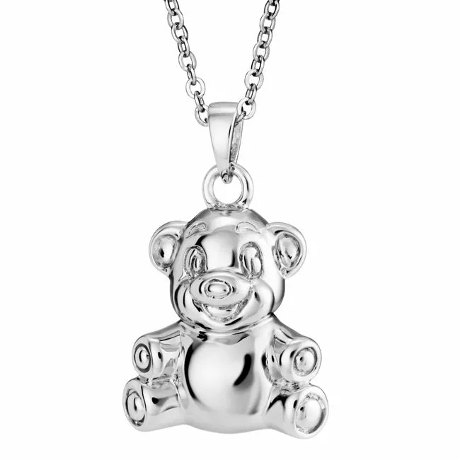 Self-fill Teddy Bear Memorial Ashes Pendant