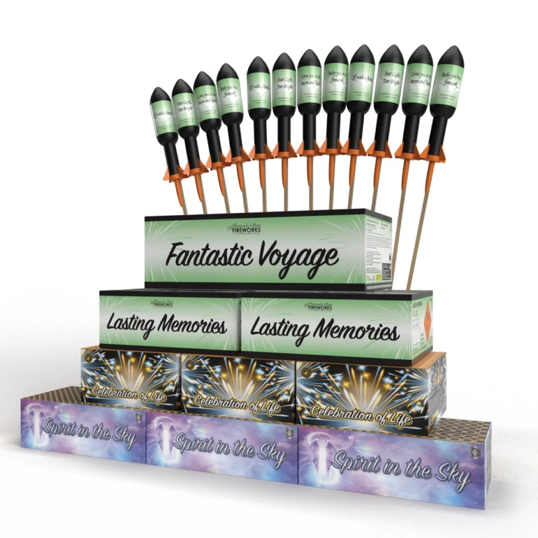 The Grand Send Off Package by Heavenly Stars Fireworks