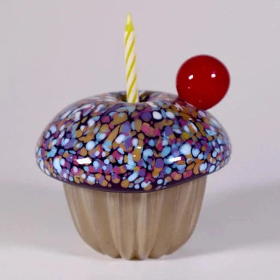 Ashes Keepsake - Cupcake Candle Holder