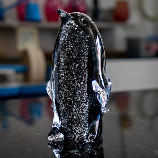 Ashes Keepsake - Large Penguin Ornament