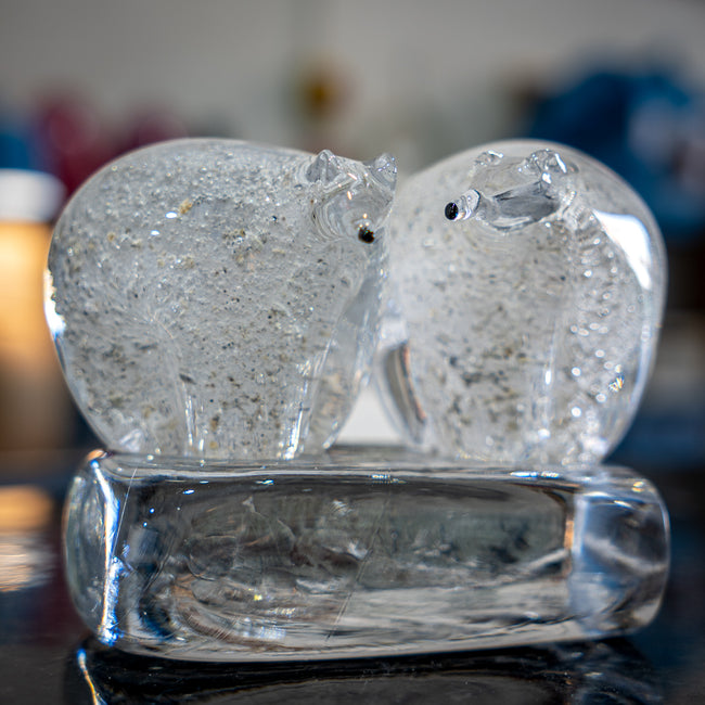 Ashes Keepsake - Mr & Mrs Polar Bear