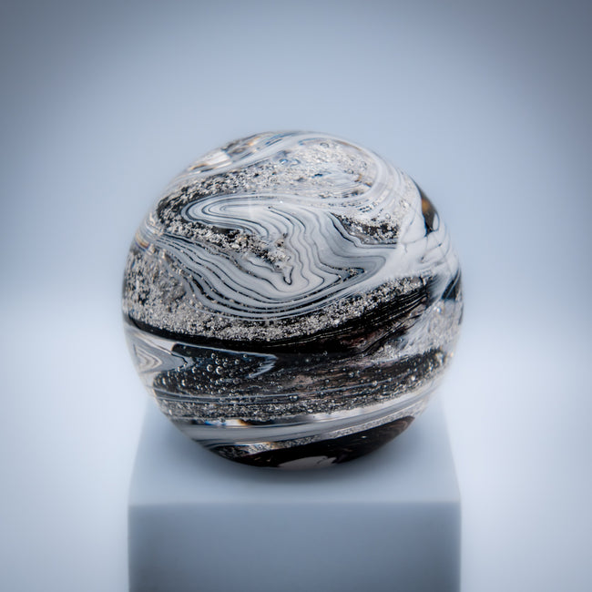 Ashes Keepsake - Round Paperweight