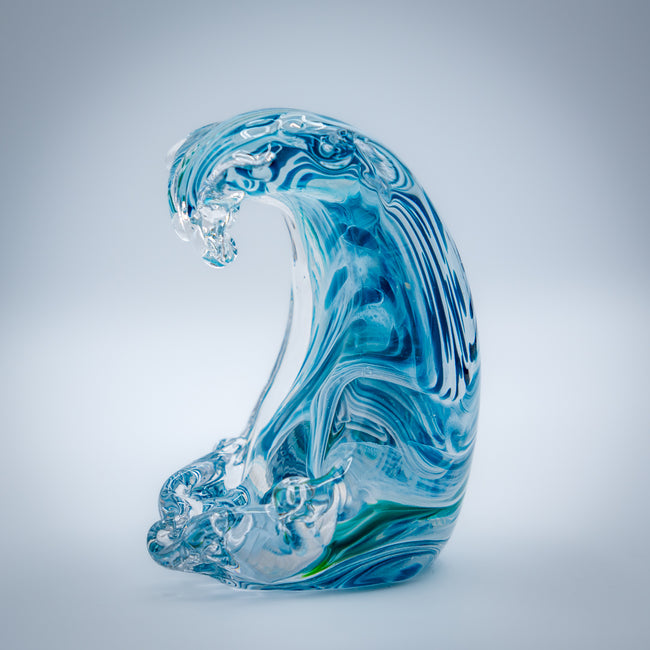 Ashes Keepsake - Wave Sculpture