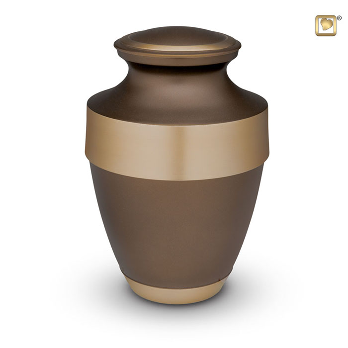Espana Standard Adult Urn Bronze & Brushed Gold