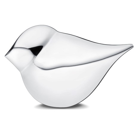 SoulBird Female Standard Adult Urn Polished Silver