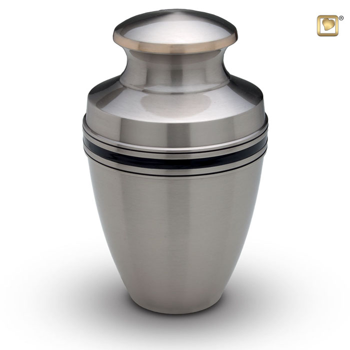 Classic Vienna Adult urn Brushed pewter