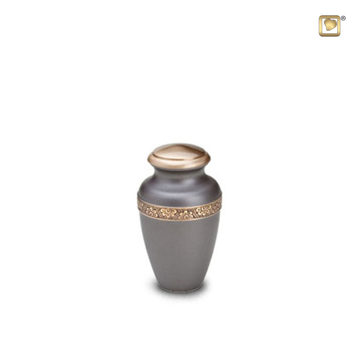 Floral Band Keepsake Slate / Brushed gold