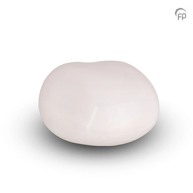 Cuddle Stone glossy white