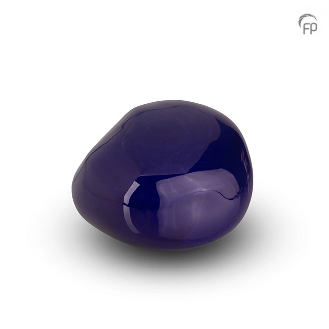 Cuddle Stone glossy dark blue