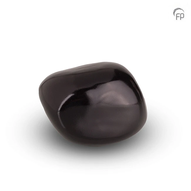 Cuddle Stone glossy black
