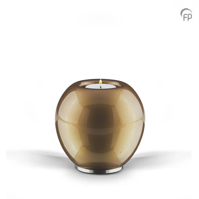 Crystal candle holder
