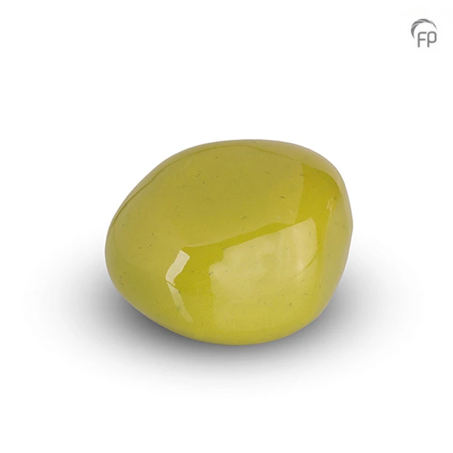 Cuddle Stone glossy apple-green