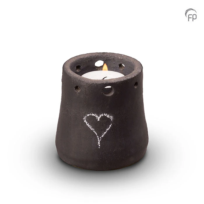 Ceramic candle holder My Feelings