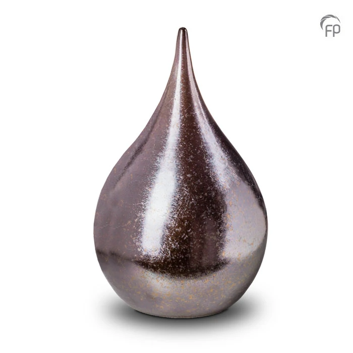 Ceramic urn teardrop