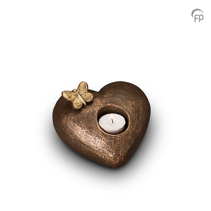 Ceramic urn bronze