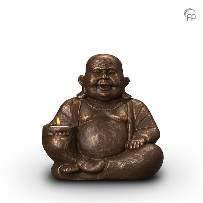 Ceramic urn bronze