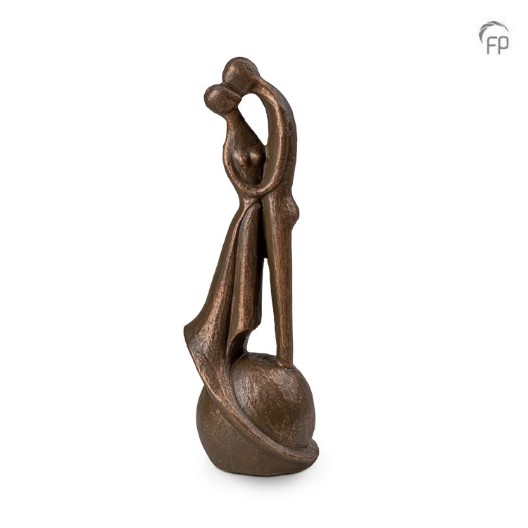 Ceramic urn bronze – I loved and lost you
