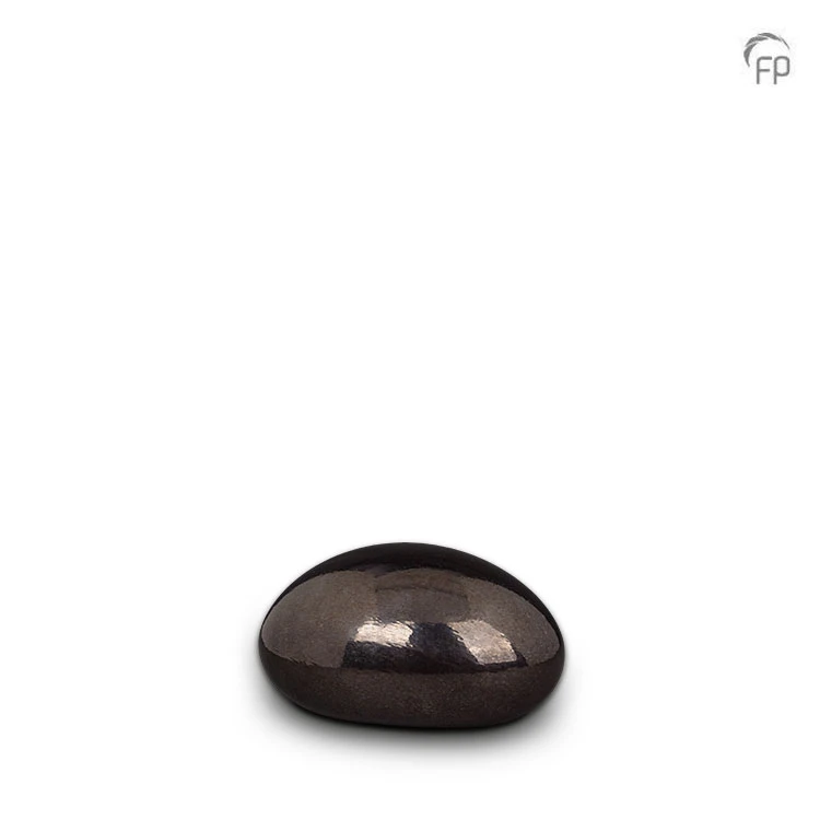 Crystal medium urn Lava stone