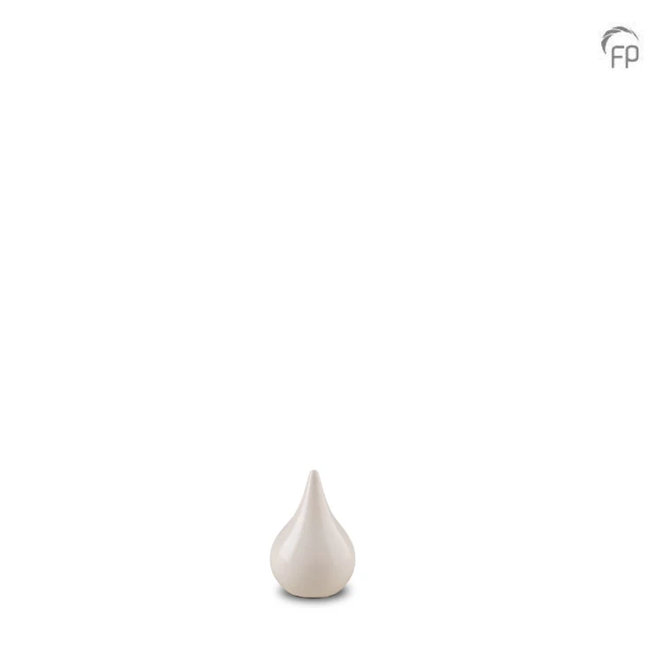 Ceramic keepsake teardrop