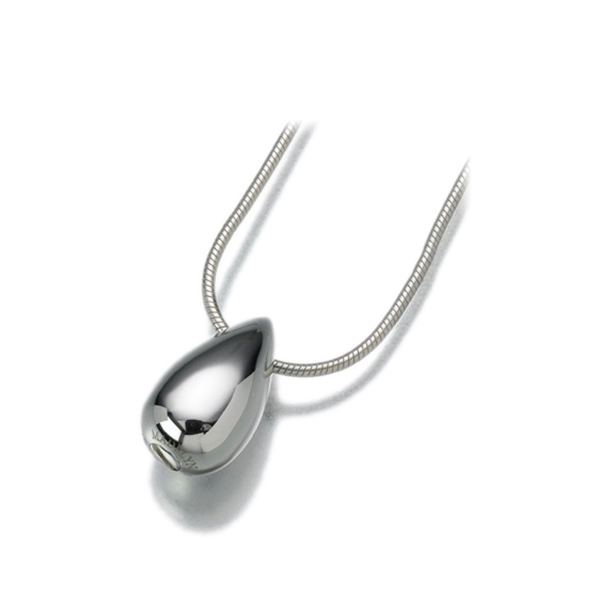 Silver Droplet Pendant