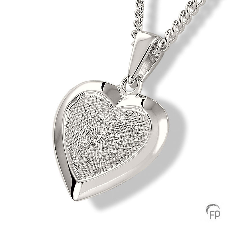 Atlantis pendant with fingerprint