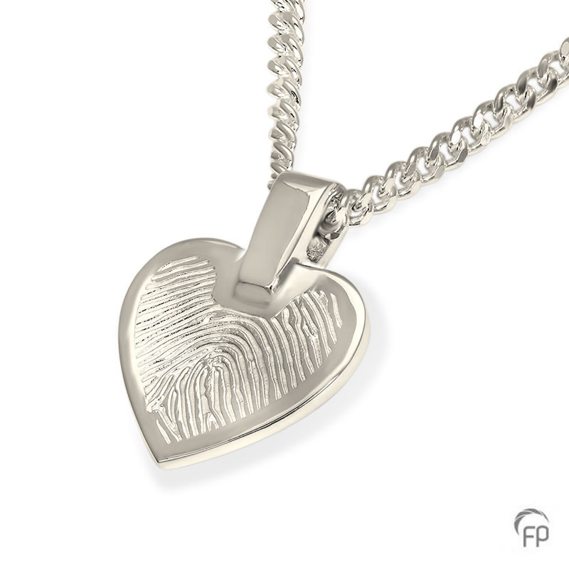 Atlantis pendant with fingerprint