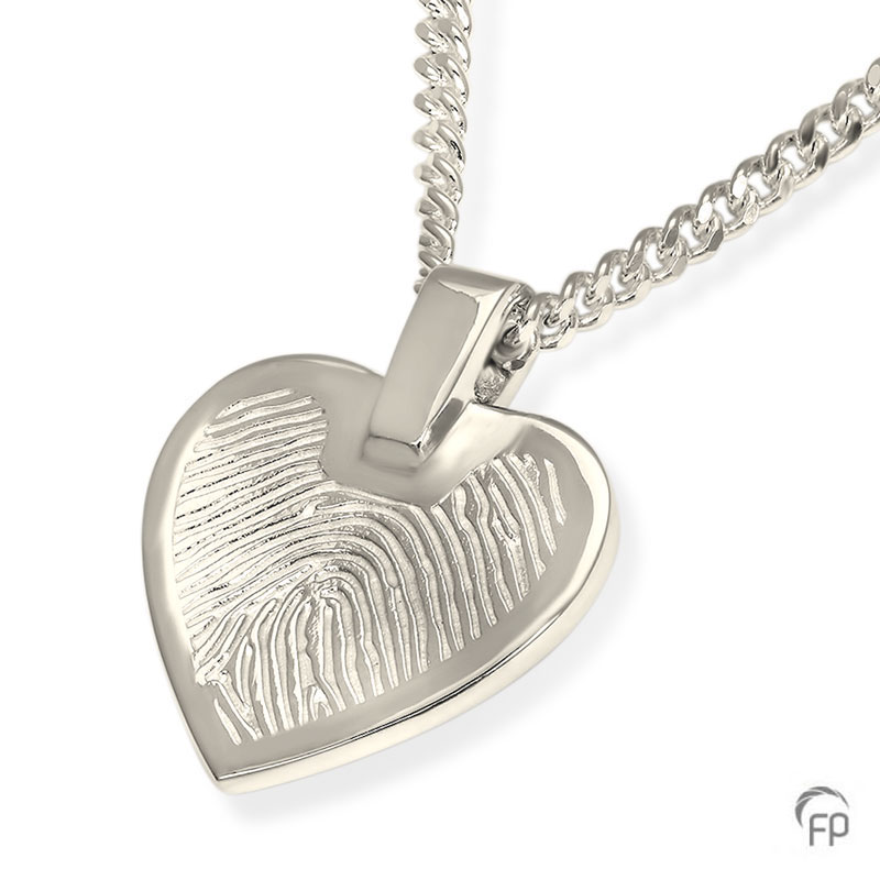 Atlantis pendant with fingerprint