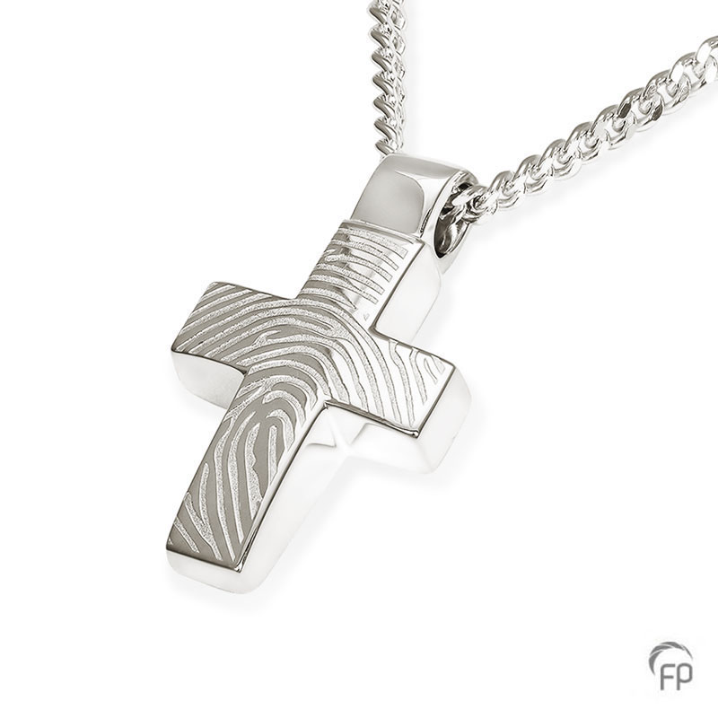 Atlantis pendant with fingerprint