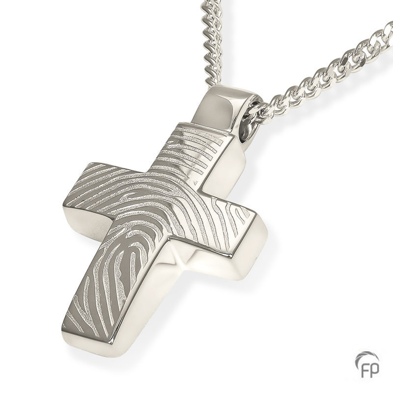Atlantis pendant with fingerprint