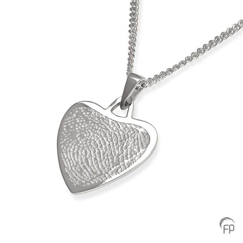 Atlantis pendant with fingerprint