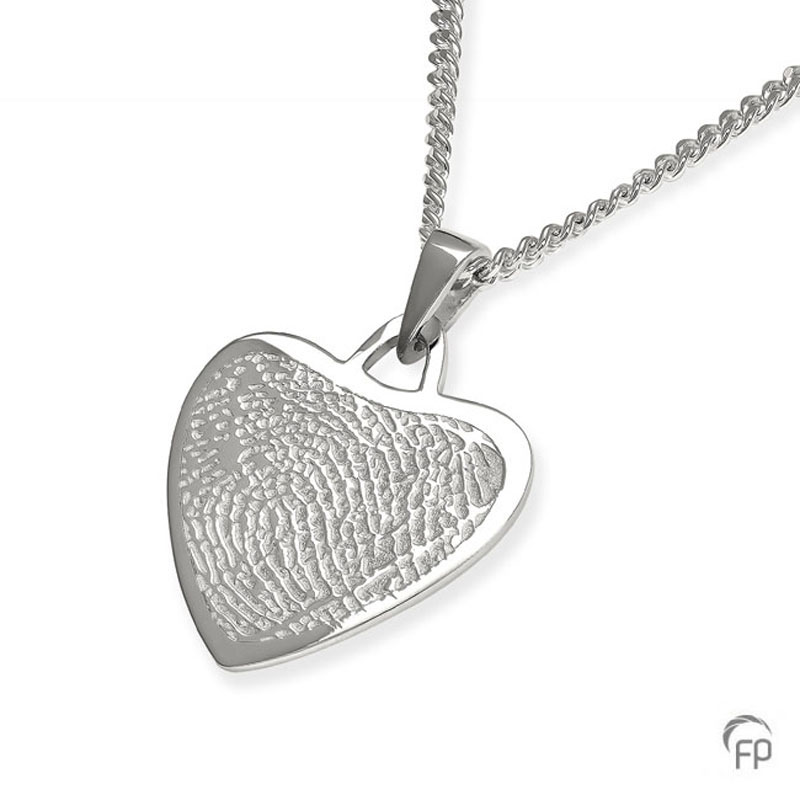Atlantis pendant with fingerprint