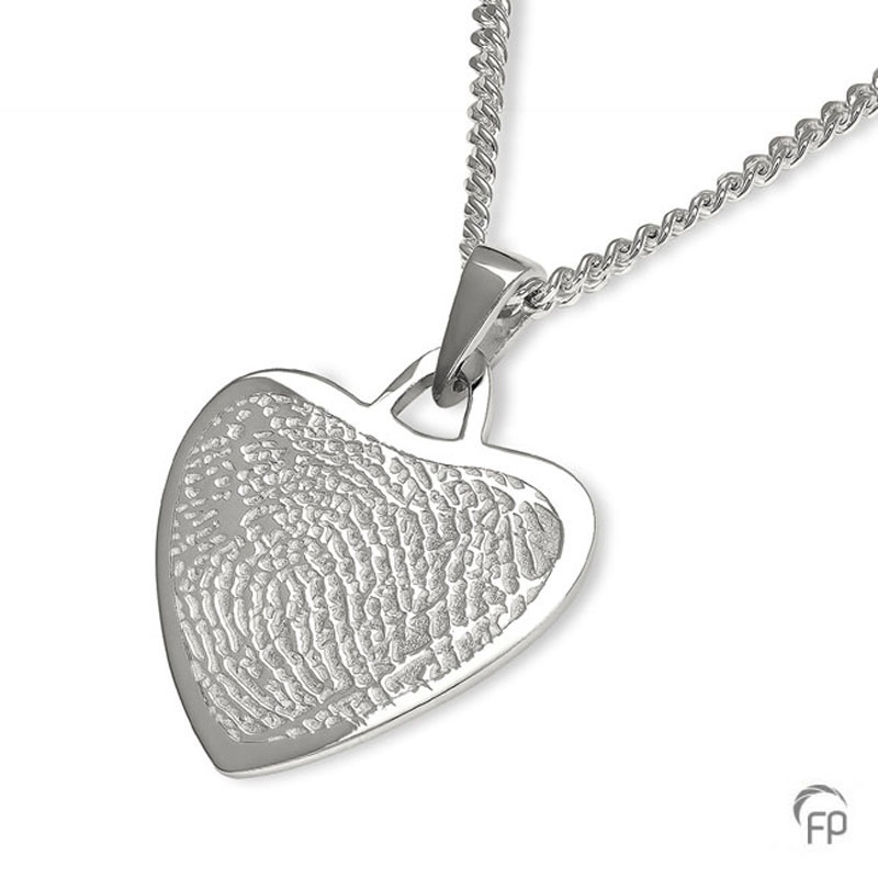 Atlantis pendant with fingerprint