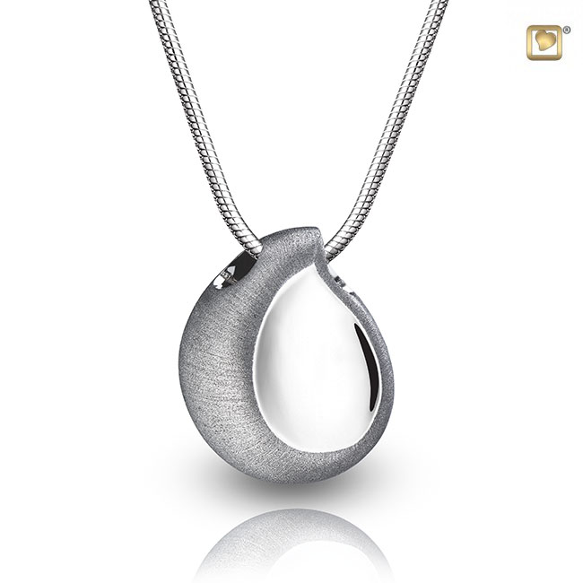 Ash pendant Teardrop