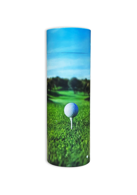 Golf scatter tube