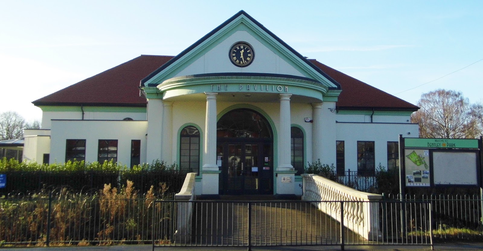 Bentley Pavilion venue exterior