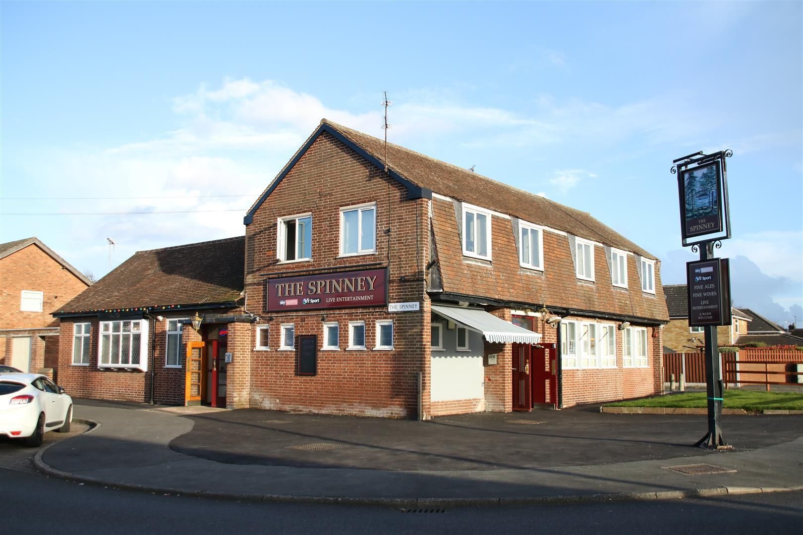 The Spinney venue exterior