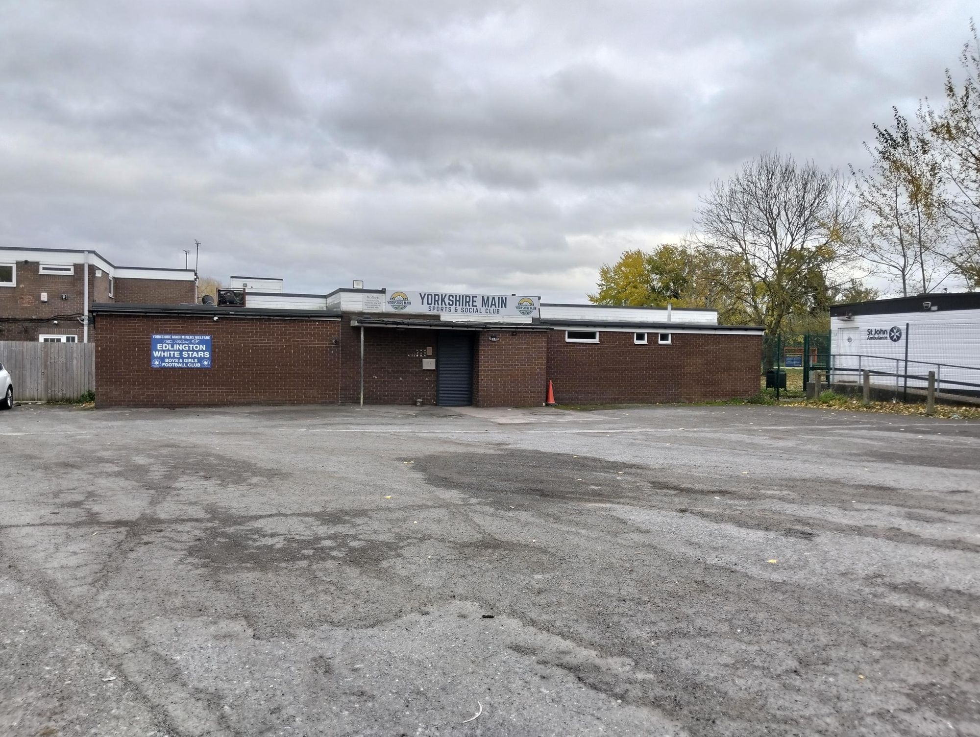 Yorkshire Main Miners Welfare venue exterior